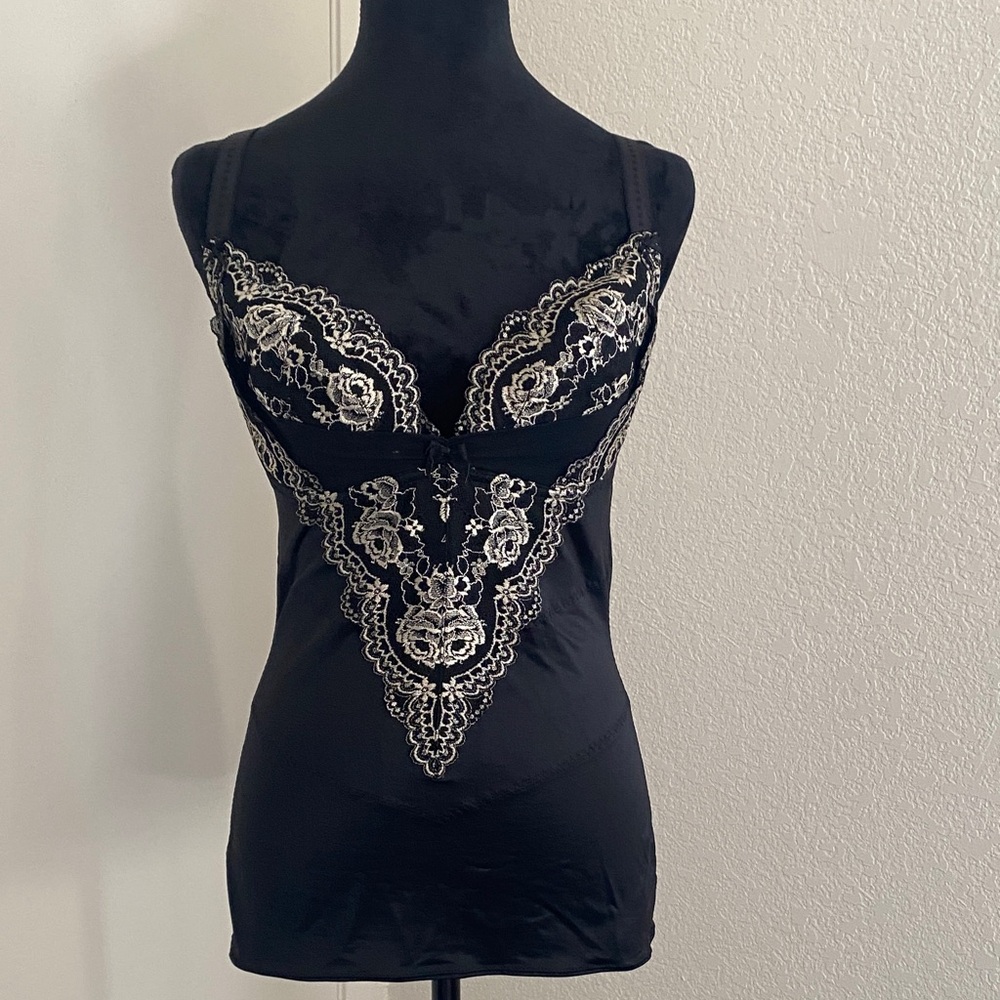 Elegant Black Lace Camisole